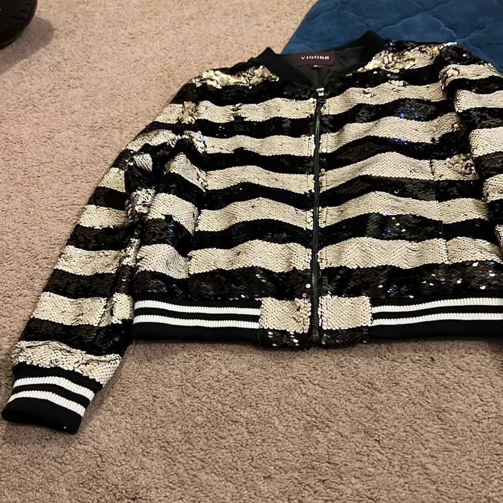 Vigoss sequin jacket M‎ - Picture 3 of 7